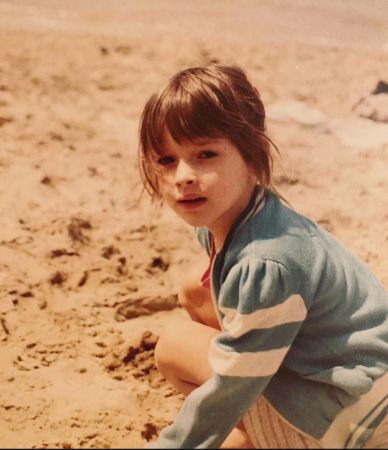 Alicja Bachleda-Curus, when she was 7 years old.